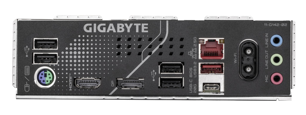 GIGABYTE B860 EAGLE WIFI6E Carte mère - Processeurs Intel Core Ultra, VRM 12+1+2+1 phases, jusqu'à 9066MHz DDR5, 1xPCIe 5.0 + 2xPCIe 4.0 M.2, LAN 2,5 GbE, WIFI 6E, USB 3.2 Gen 2x2