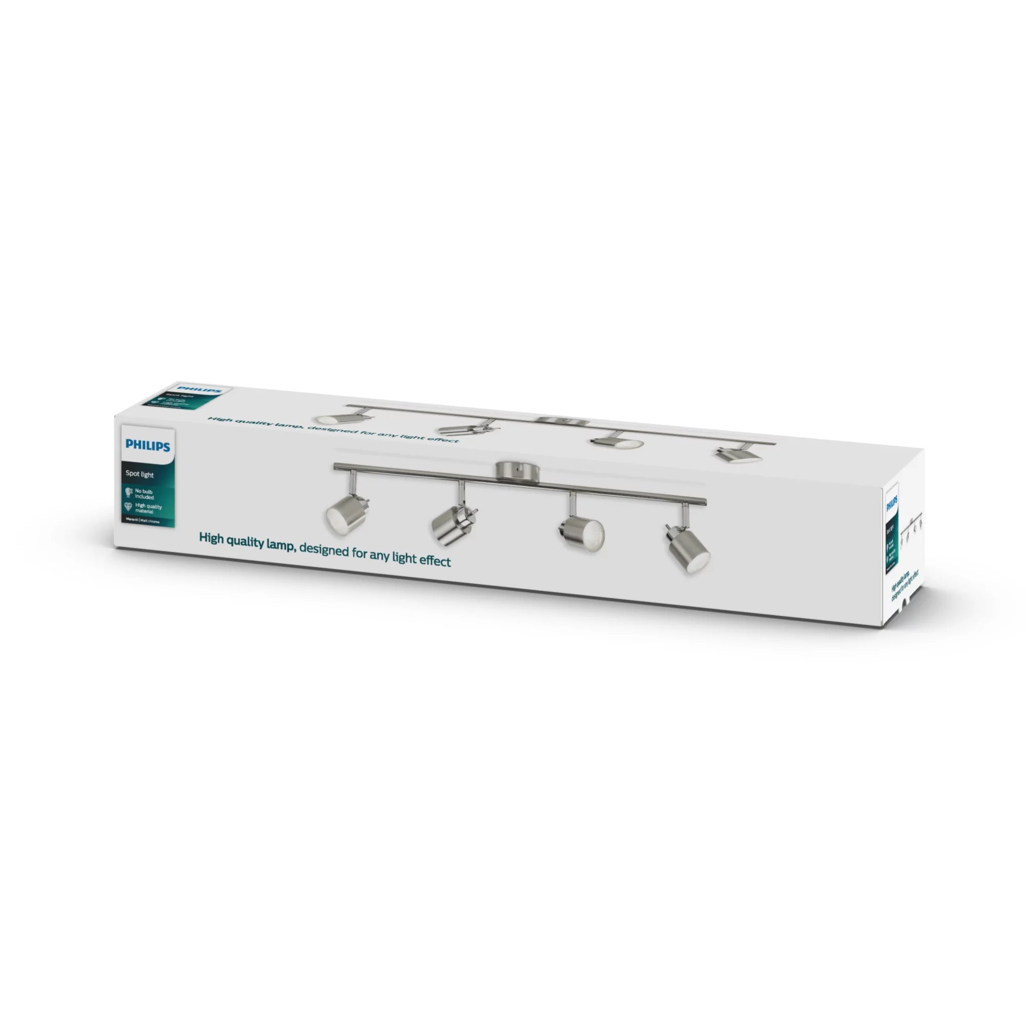 Philips Essentials Spot plafond/mur Meranti 4 x