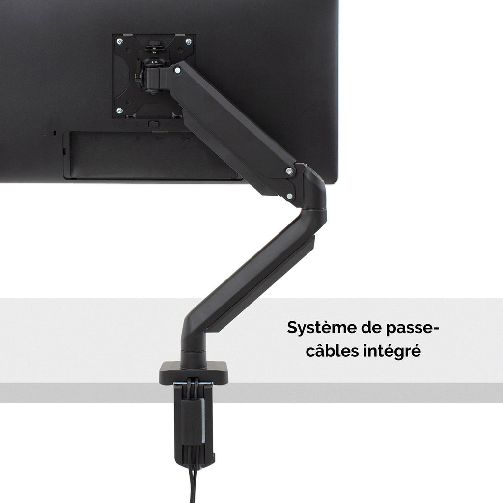 Fellowes Platinum Series Bras Porte-Écran Simple, Noir - vue 6