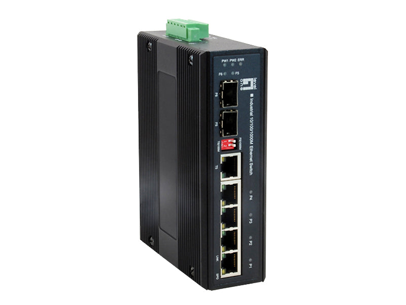 LevelOne IES-0600 commutateur réseau Gigabit Ethernet (10/100/1000) Noir