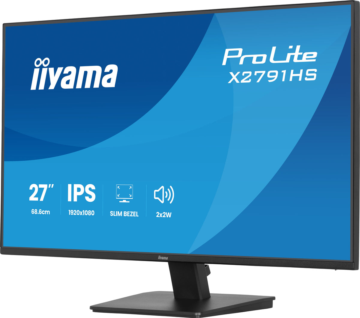iiyama ProLite X2791HS-B1 écran plat de PC 68,6 cm (27") 1920 x 1080 pixels Full HD LED Noir