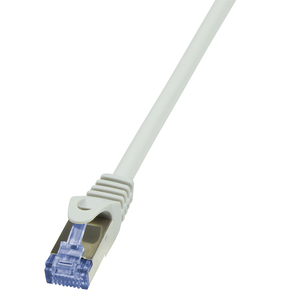 LogiLink 0.25m Cat.6A 10G S/FTP câble de réseau Gris 0,25 m Cat6a S/FTP (S-STP)