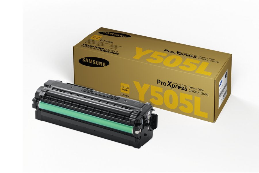 Samsung Samsung Cartouche de toner jaune CLT-Y505L