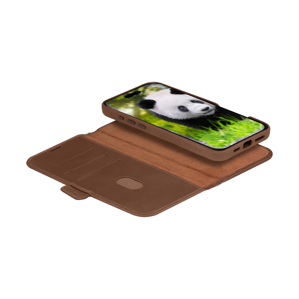 Coque de Protection Folio MagSafe pour iPhone 16 Pro Max 6.9", Teint