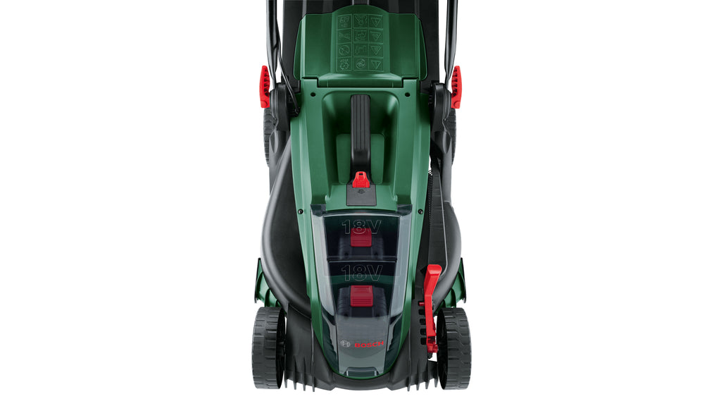 Bosch Bosch 37-550 Marcher derrière un tracteur tondeuse Batterie Noir, Vert