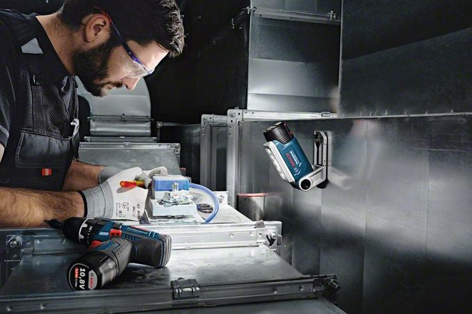 Bosch Bosch GLI DeciLED Professional Bleu, Gris LED