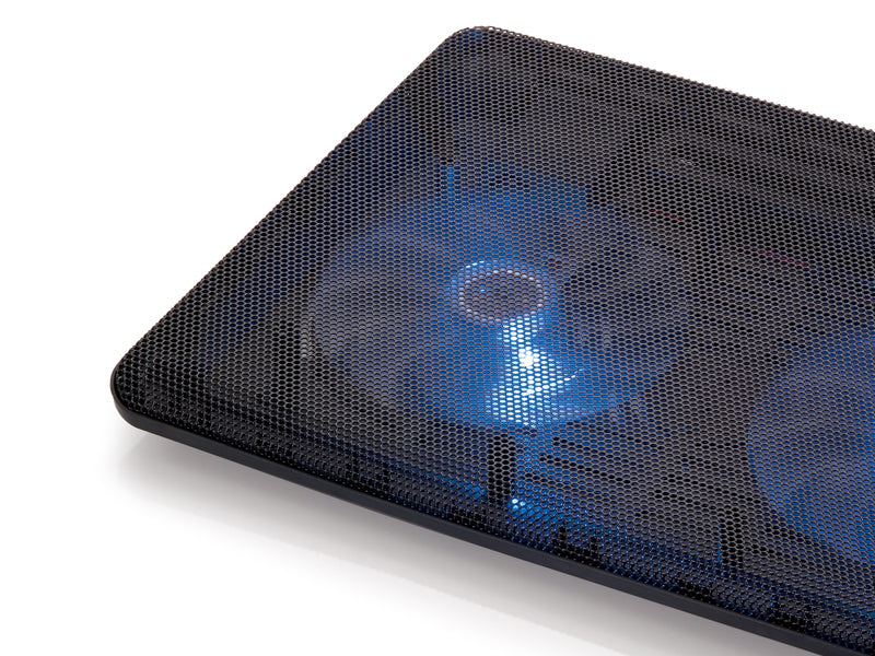 Conceptronic CNBCOOLPAD2F système de refroidissement pour ordinateurs portables 39,6 cm (15.6") Noir