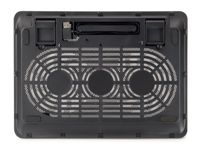 Conceptronic CNBCOOLPAD2F système de refroidissement pour ordinateurs portables 39,6 cm (15.6") Noir
