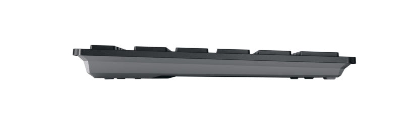 Cherry KW 9200 MINI Clavier Universel USB, RF Wireless et Bluetooth, QWERTZ Allemand, Noir