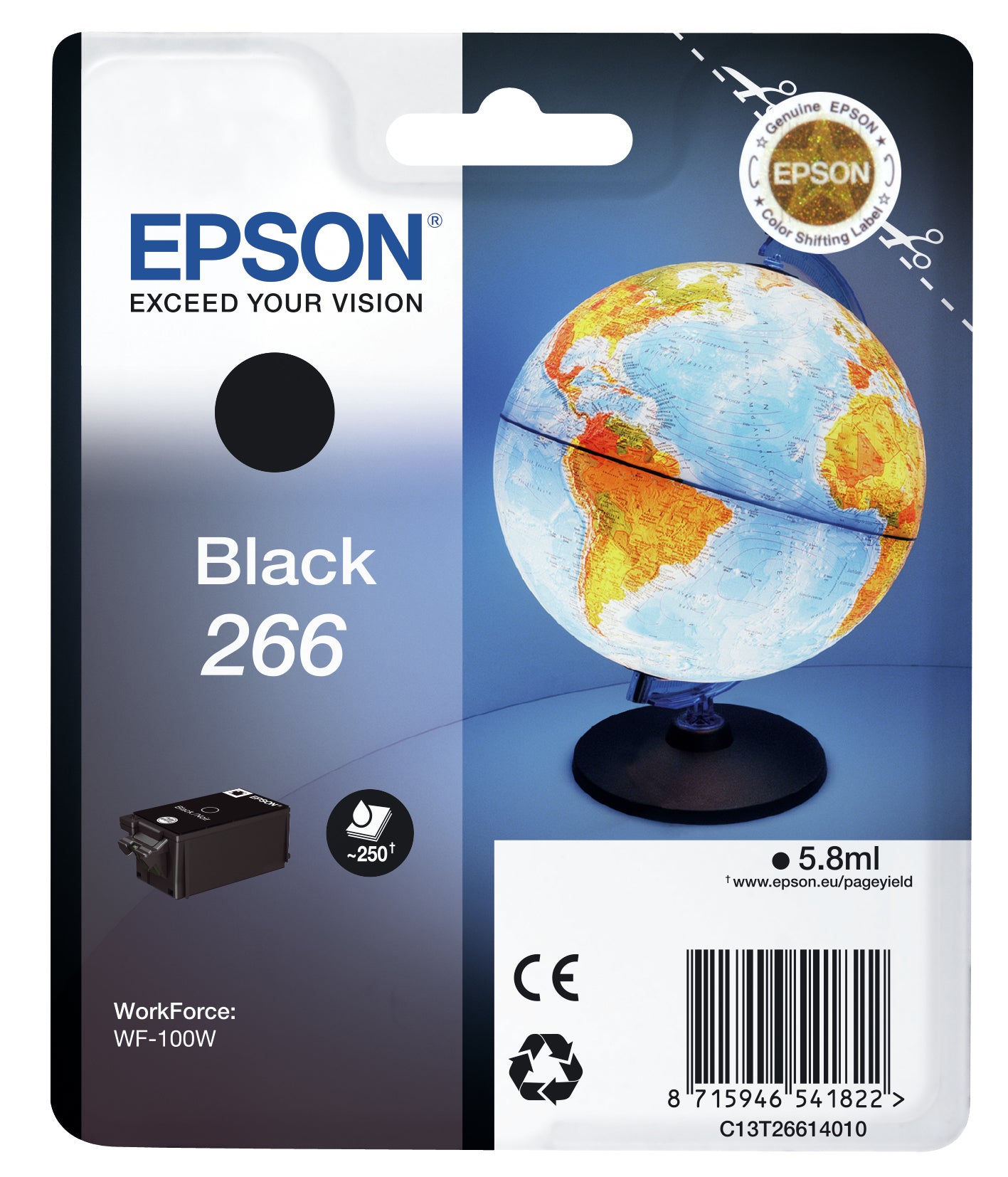 Epson Globe Encre noire 266