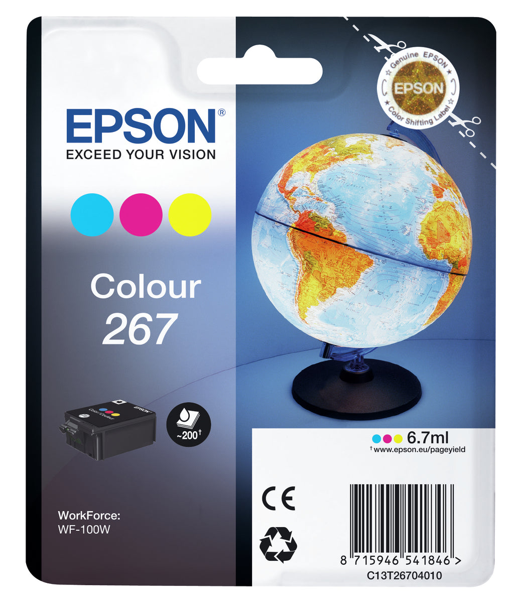 Epson Globe Encre couleur 267