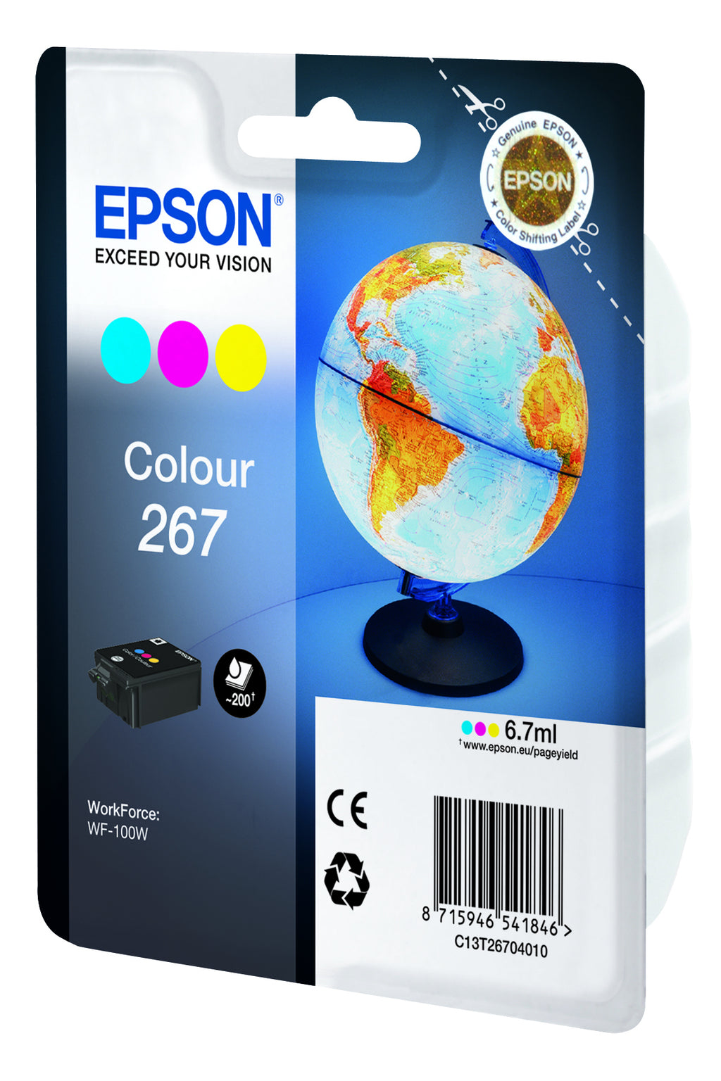 Epson Globe Encre couleur 267