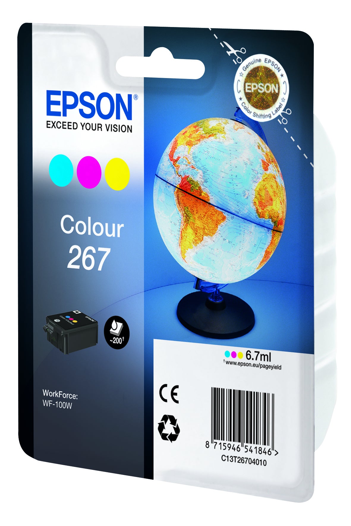 Epson Globe Encre couleur 267