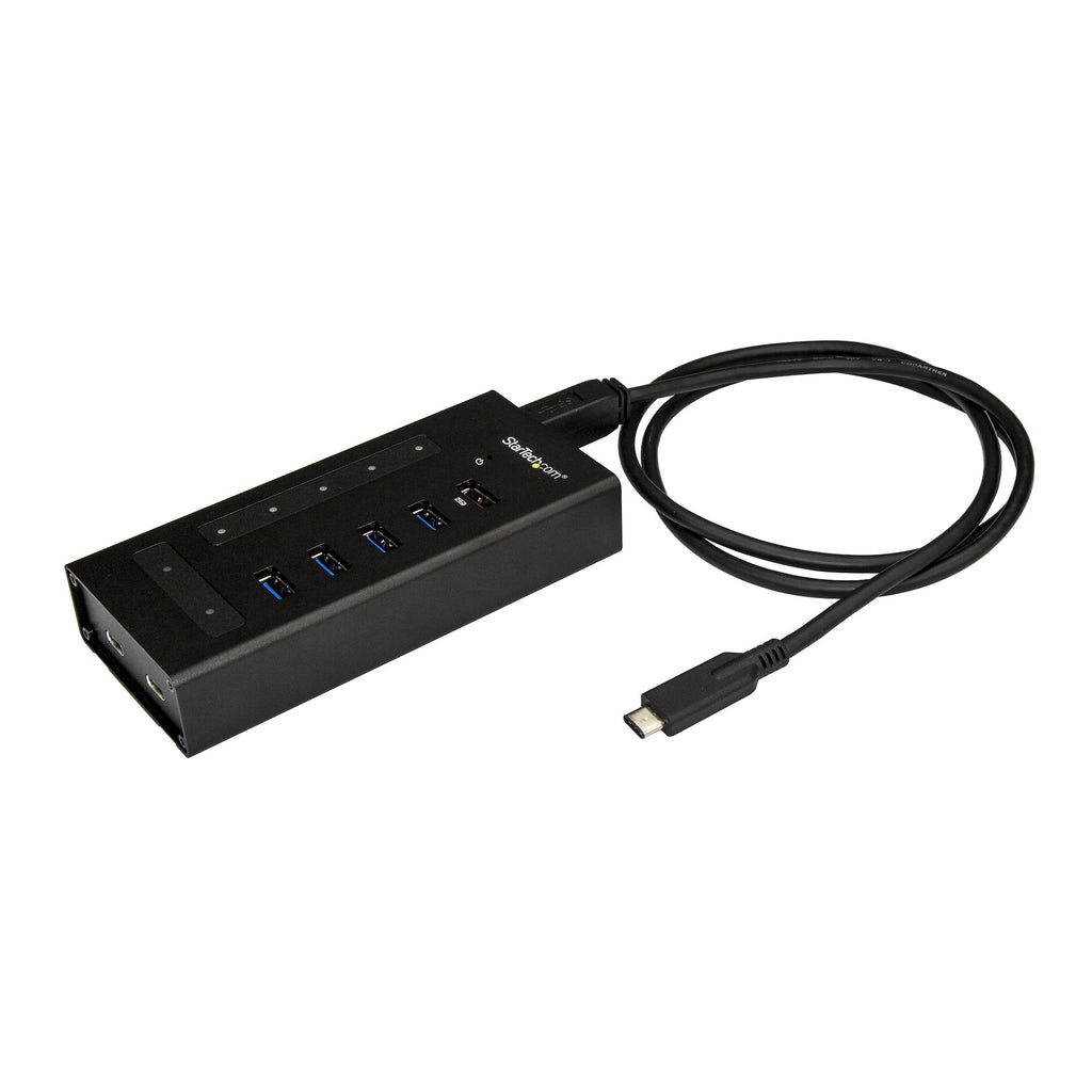 StarTech.com Hub USB-C 7 ports en métal, 5x USB-A et 2x USB-C, USB 3.0 5Gbps