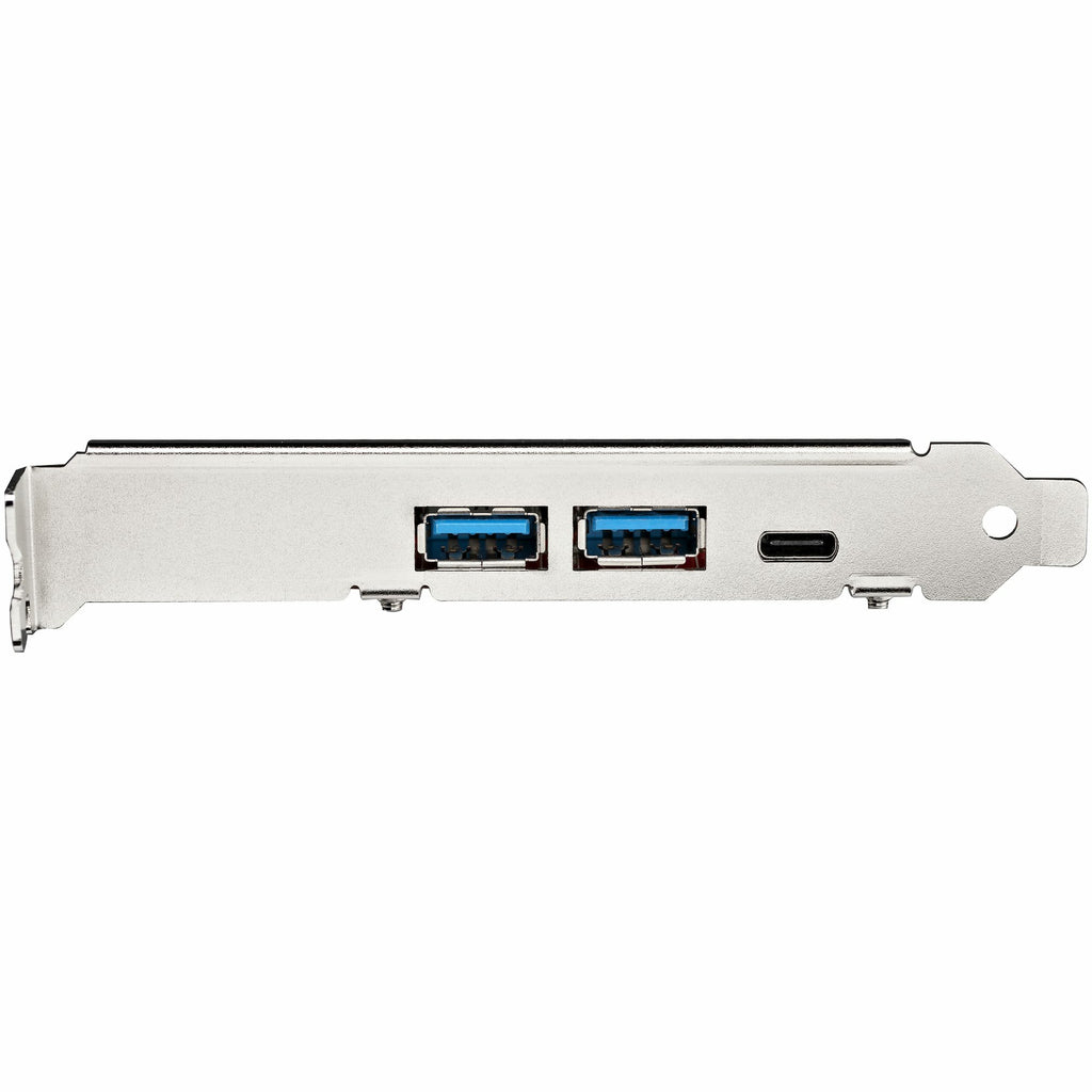 StarTech.com Carte PCI Express USB 5 Ports USB 3.2 Gen 2 10Gbps, 1x USB-C, 2x USB-A et Connecteur Interne IDC