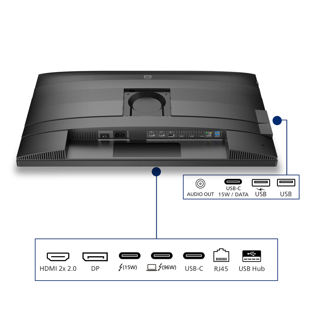 Philips 6000 series 27B2U6903/00 écran plat de PC 68,6 cm (27") 3840 x 2160 pixels 4K Ultra HD LED Anthracite