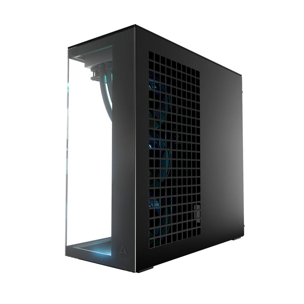 ARCTIC Xtender VG Black (Clear Glass) Noir, Transparent - vue 7