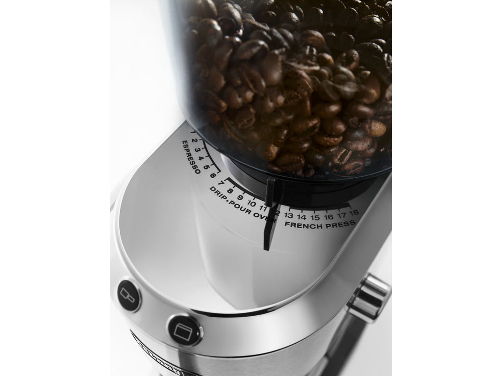 De’Longhi KG 520.M appareil à moudre le café 150 W Noir, Acier inoxydable - vue 4