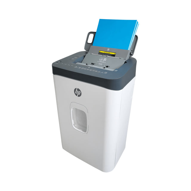 HP OneShred Auto 200CC destructeur de papier Destruction croisée 63 dB 22 cm Blanc