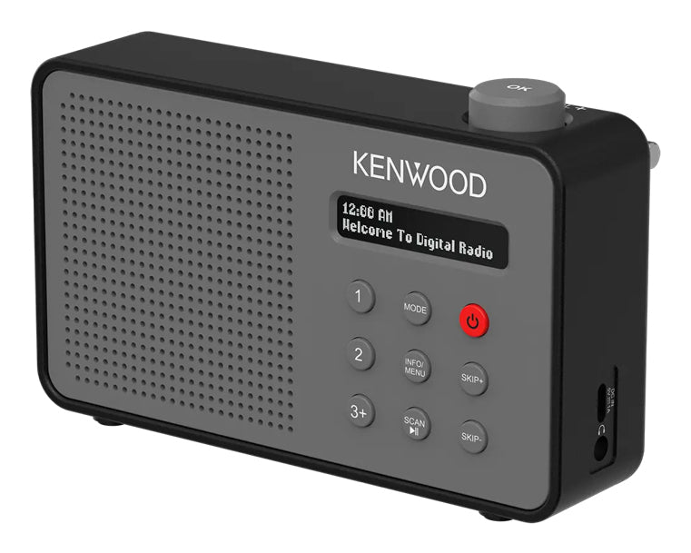 Kenwood CR-M25DAB-H Radio portable Numérique Gris