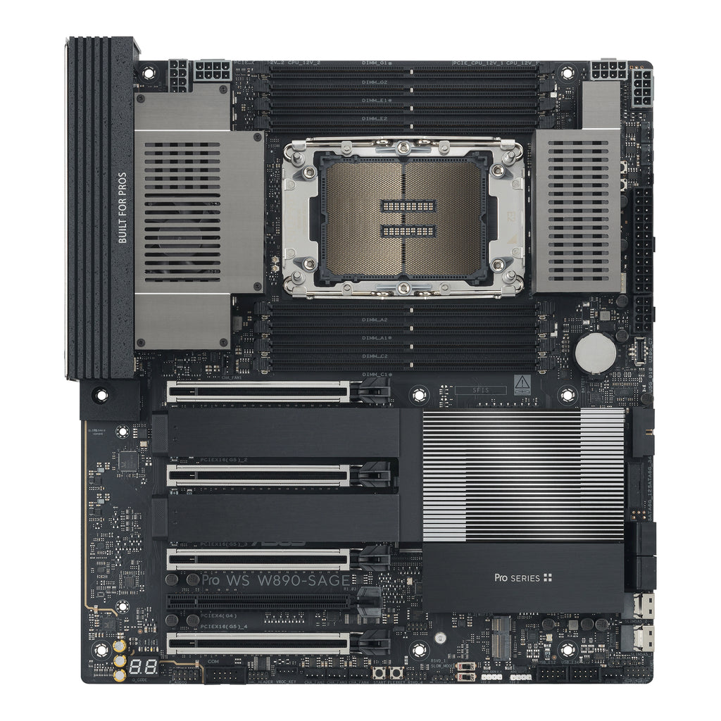 ASUS PRO WS W890-SAGE Intel W890 LGA 4710-2 CEB - vue 2