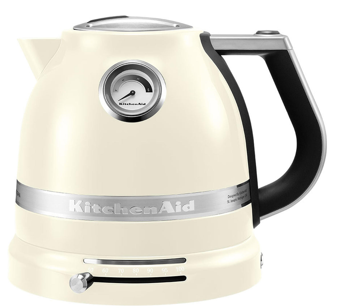 KitchenAid 5KEK1522EAC Bouilloire Électrique 1,5 L 2400 W, Crème