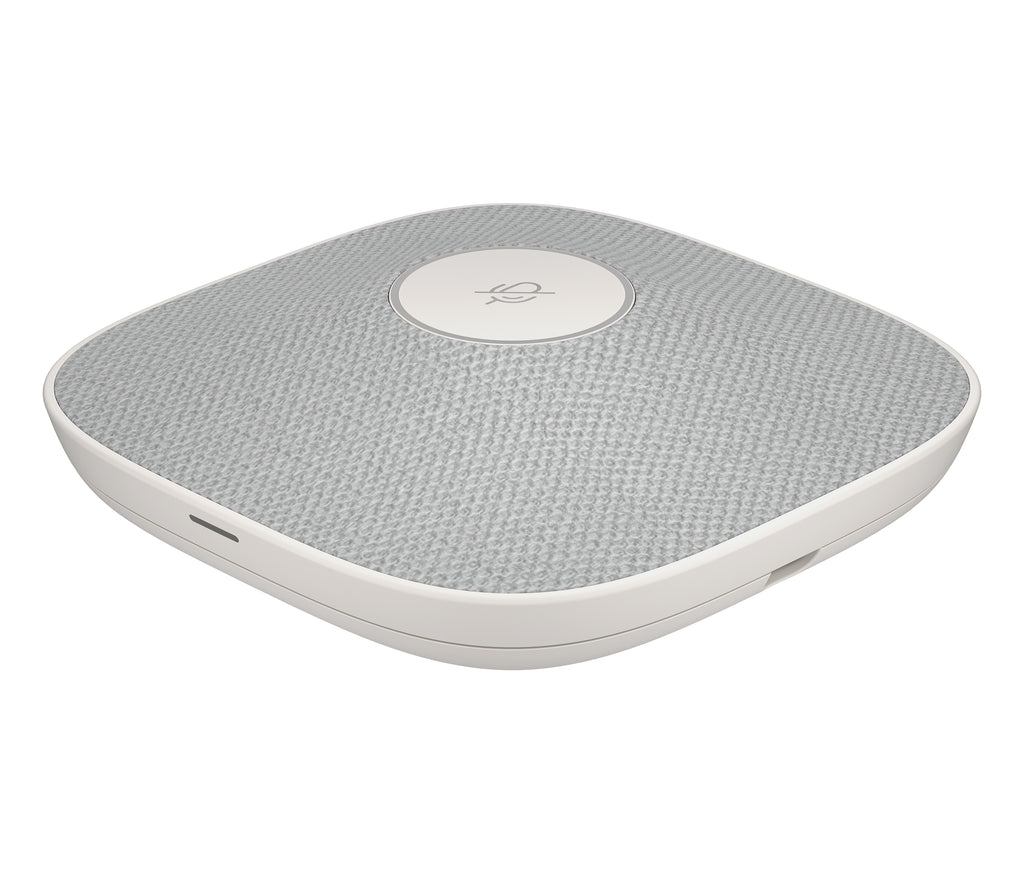 HP Poly Studio A2 Blanc, Microphone de Table pour Conférences