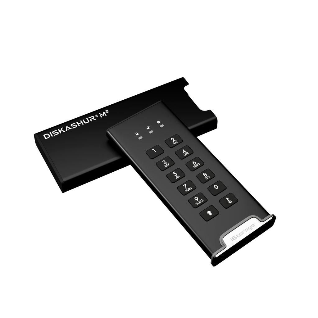 iStorage diskAshur M2 PIN 1 To USB Type-A / USB Type-C 3.2 Gen 1 (3.1 Gen 1) Noir - vue 2