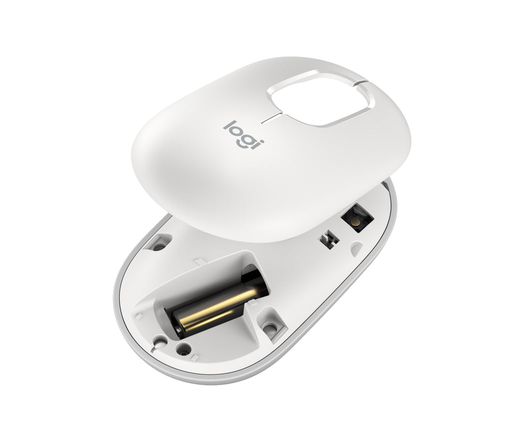 Logitech POP Mus med emoji knap Hvid