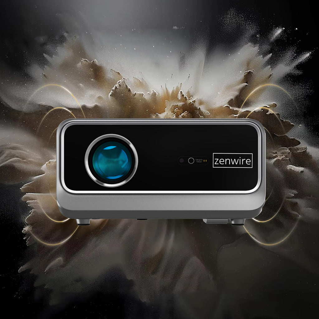 Projecteur Android Google TV FULL HD 4K 39 000 lm WiFi portable SMART Zenwire G60