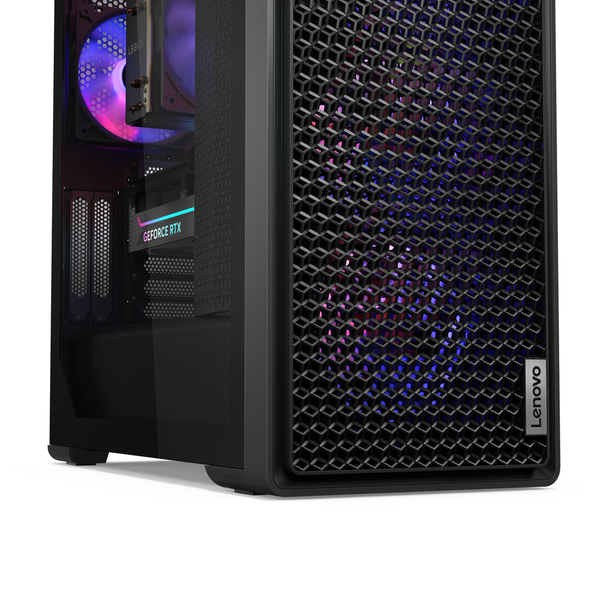 Lenovo Legion T7 34IAS10 Intel Core Ultra 7 265K 32 Go DDR5-SDRAM 1 To SSD NVIDIA GeForce RTX 5070 Ti Windows 11 Home Tower PC Gris