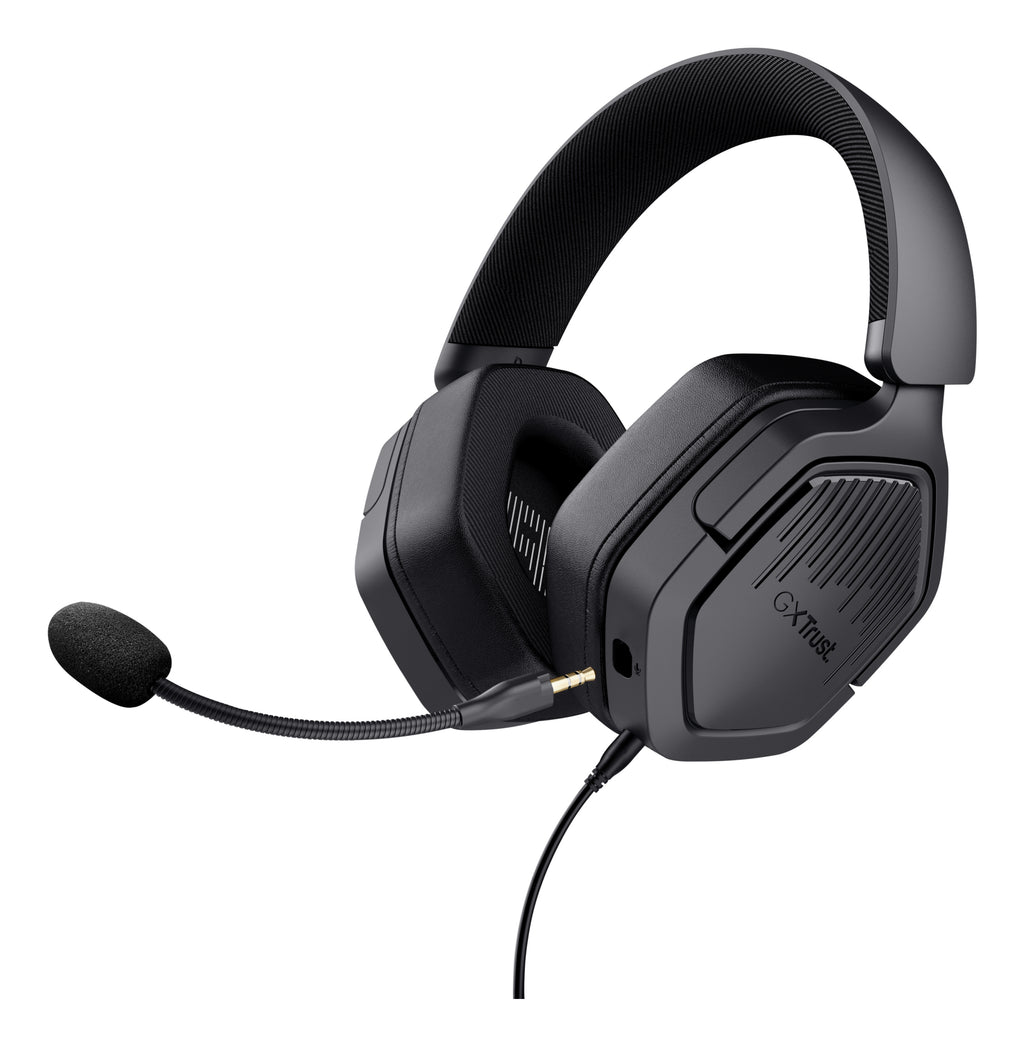 Trust GXT492 Carus Casque Avec fil Arceau Gaming Noir