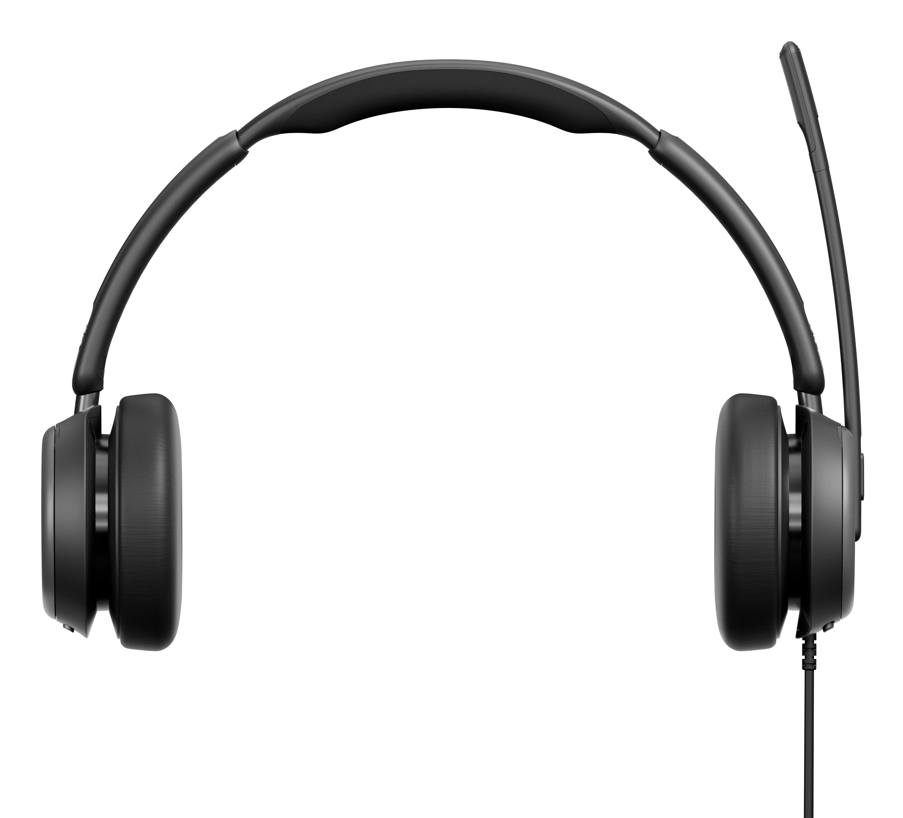 Lenovo 4Z21P85373 casque Avec fil Arceau Bureau/Centre d'appels USB Type-C / USB Type-A Noir