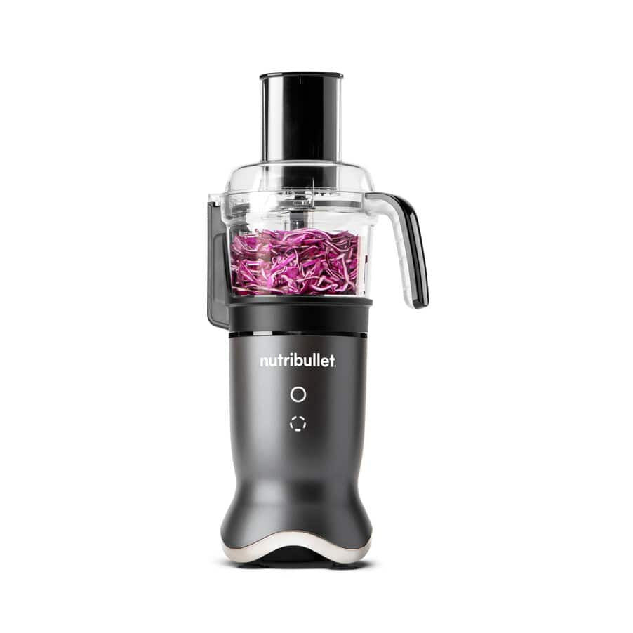 NutriBullet NB1224DG Mélangeur de Table 1200 W, 0,9 L, Gris Foncé