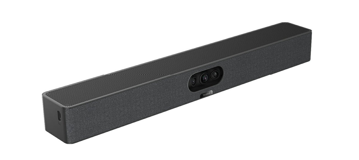 Yealink MeetingBar A25 et Télécommande VCR11, Barre Vidéo 4K Ultra HD, Noir
