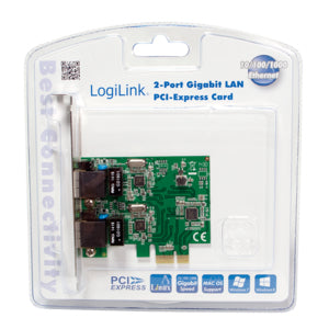 LogiLink PC0075 carte réseau Interne Ethernet 1000 Mbit/s