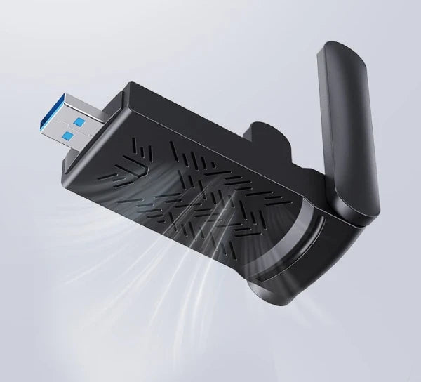Adaptateur réseau USB 3.0 WiFi 1300 Mb/s externe 5 GHz Zenwire WD-4605AC