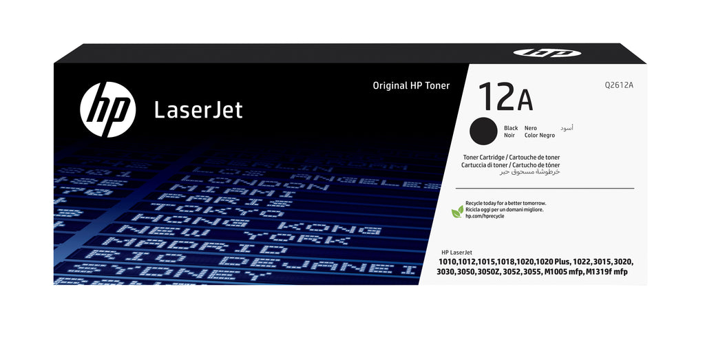 HP 12A toner LaserJet noir authentique