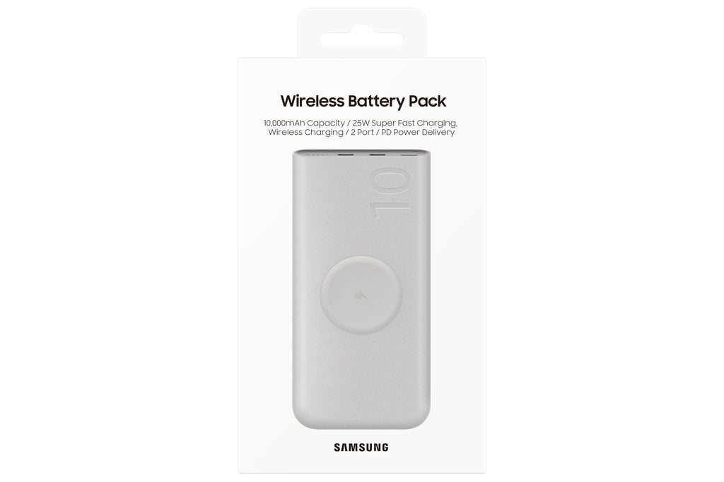 Samsung Samsung EB-U2510XUEGEU banque d'alimentation électrique 10000 mAh Recharge sans fil Beige