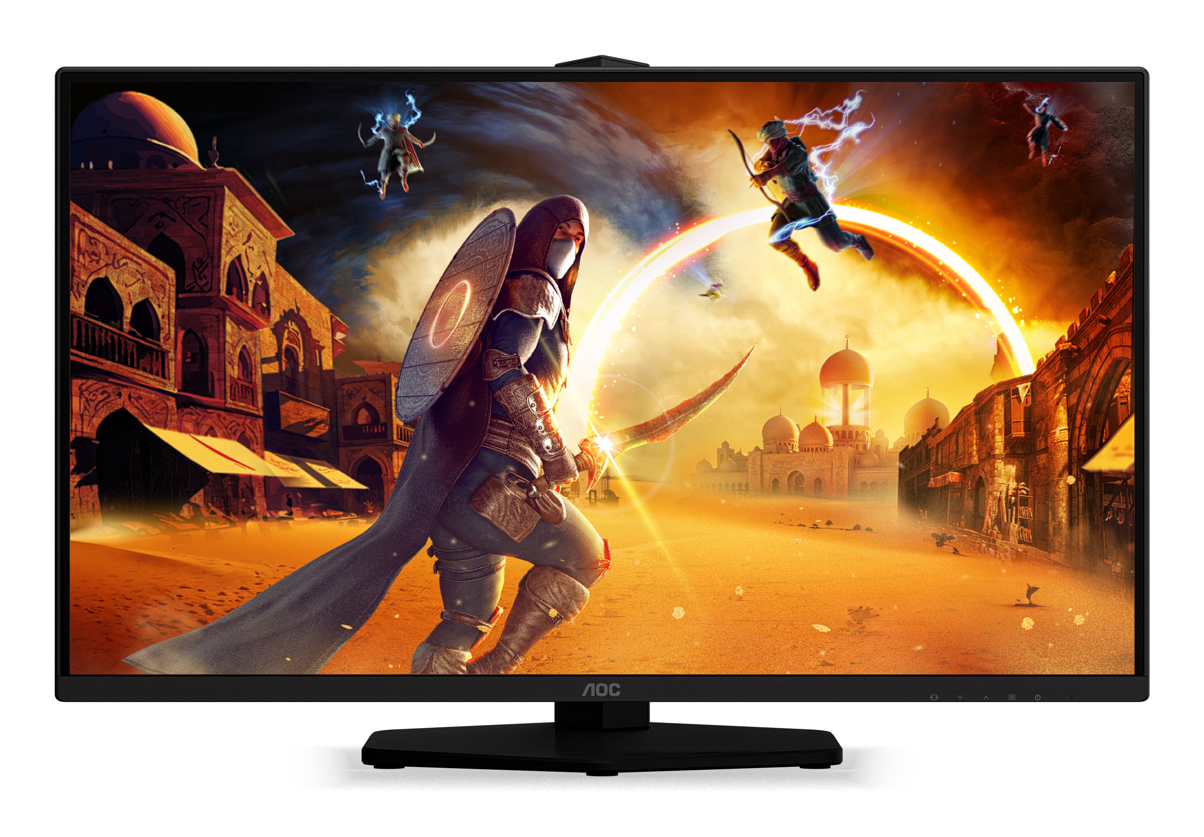 AOC G4 25G4KUR écran plat de PC 62,2 cm (24.5") 1920 x 1080 pixels Full HD LED Noir, Rouge