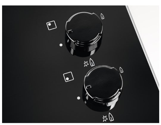 Electrolux EGG6407K Noir Intégré 59 cm Gaz 4 zone(s)