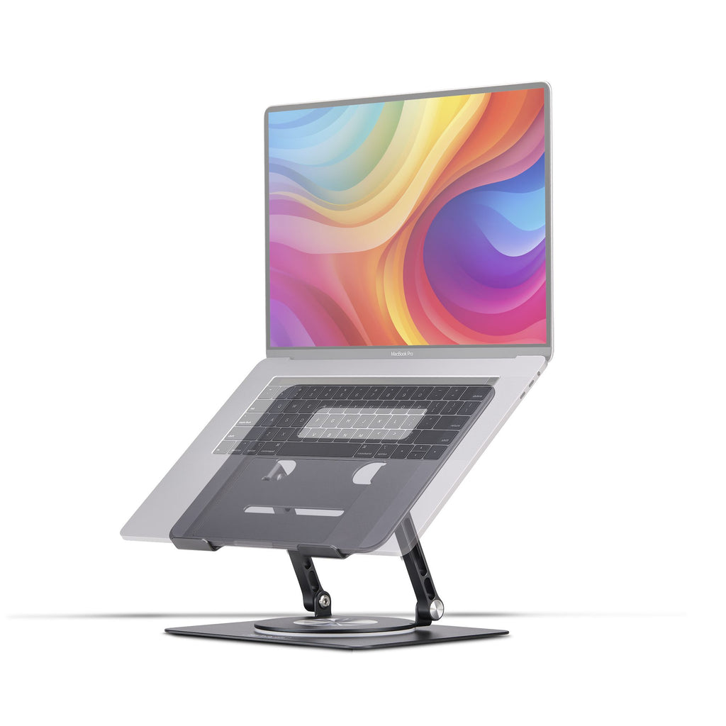 StarTech.com Support Rotatif pour PC Portable, Base Pivotante à 360&deg;, Support Rotatif pour Bureau, Hauteur et Inclin