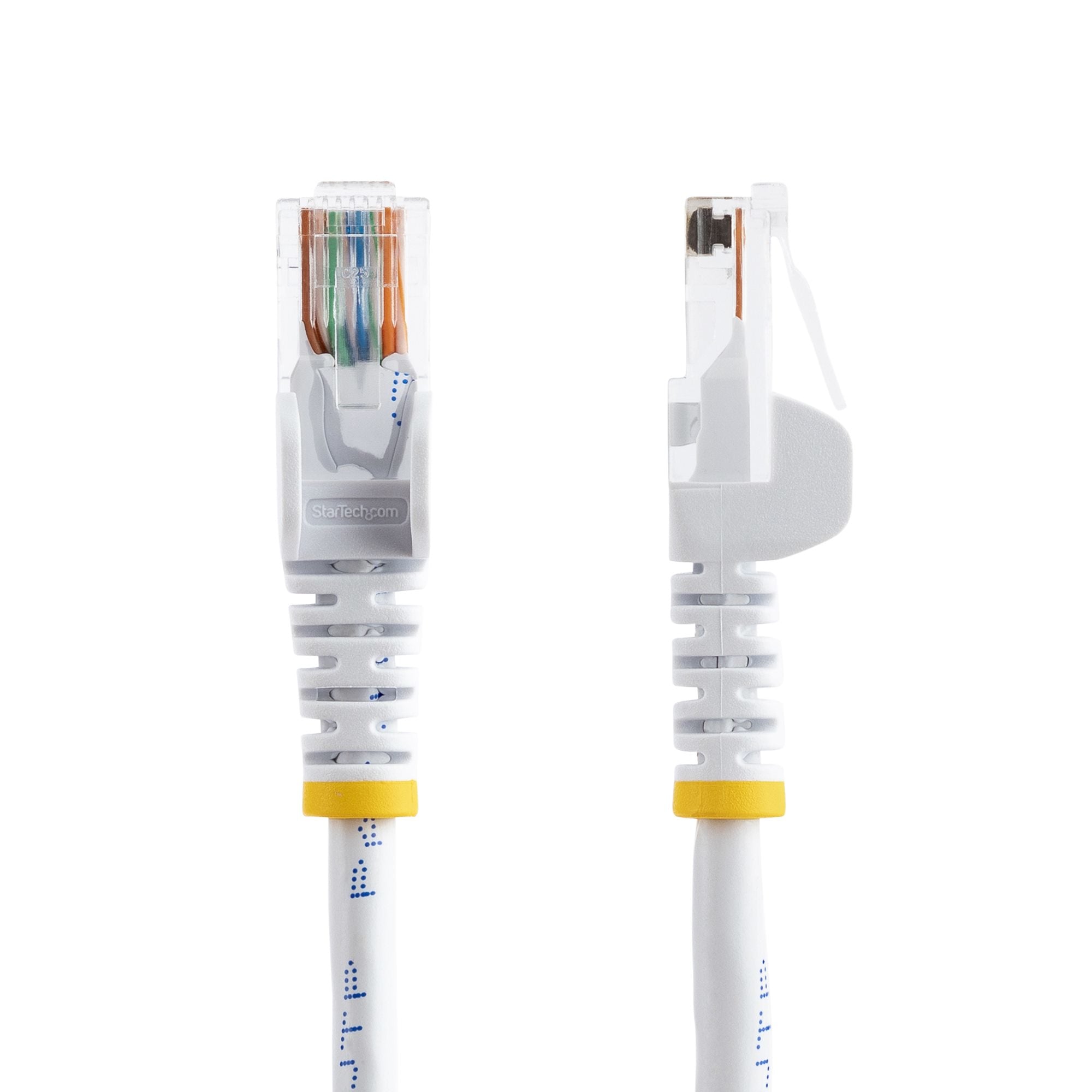 StarTech.com Câble réseau Cat5e sans crochet de 7 m - Blanc
