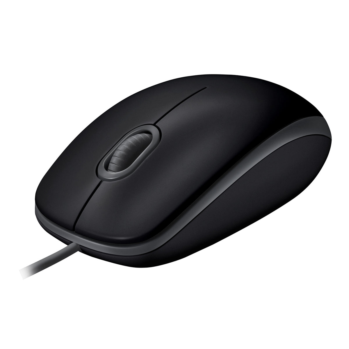 Logitech B110 Souris Optique Filaire Silencieuse, Noir