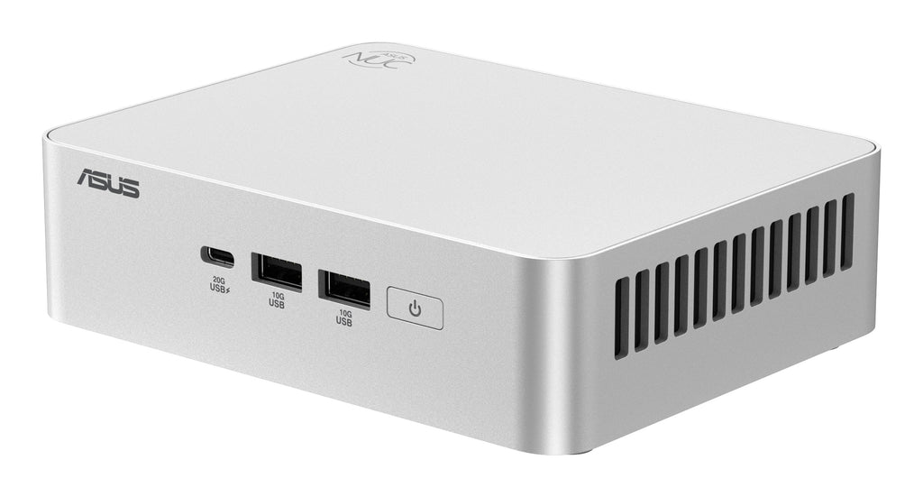 ASUS NUC 15 Pro+ RNUC15CRSU700002 Mini PC Barebone, Argent, 255H
