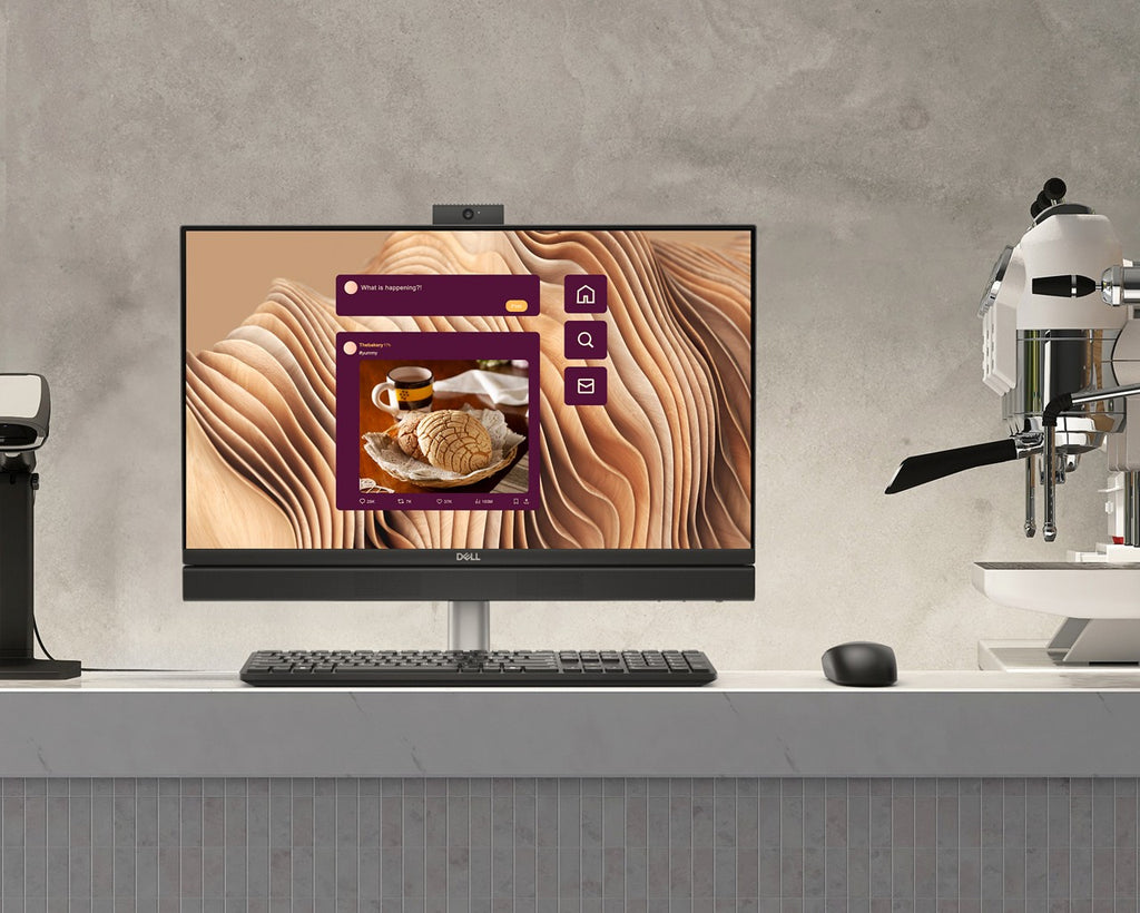 DELL Pro QC24251 Intel® Core™ i5 i5-14500T 61 cm (24") 1920 x 1080 pixels PC All-in-One 16 Go DDR5-SDRAM 512 Go SSD Windows 11 Pro Wi-Fi 6E (802.11ax) Noir