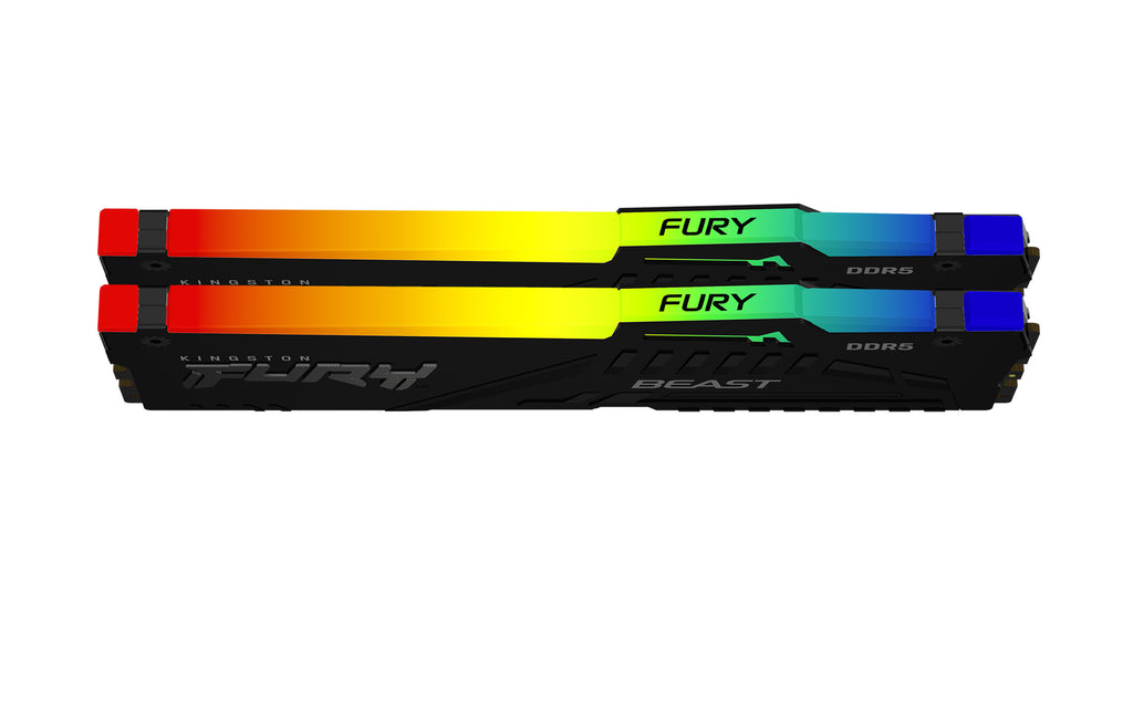 Kingston Technology FURY Beast 32 Go 5600 MT/s DDR5 CL40 DIMM RGB (Kit de 2)