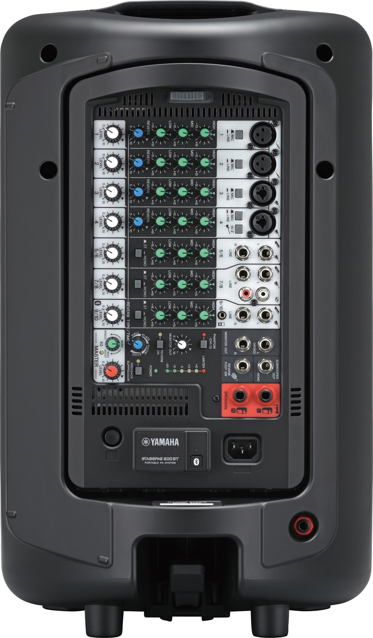 Yamaha Stagepas 600BT Système d'adresse publique autoportant 640 W Noir