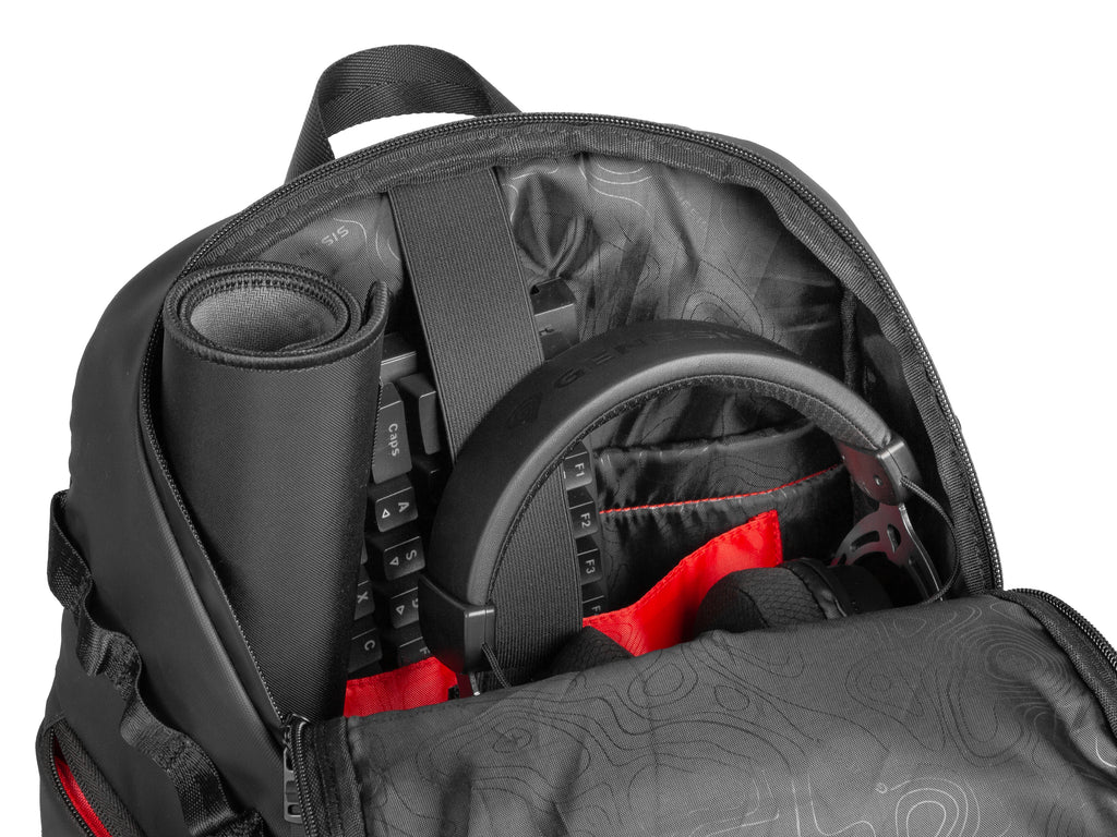 GENESIS Pallad 420 39,6 cm (15.6") Sac à dos Noir