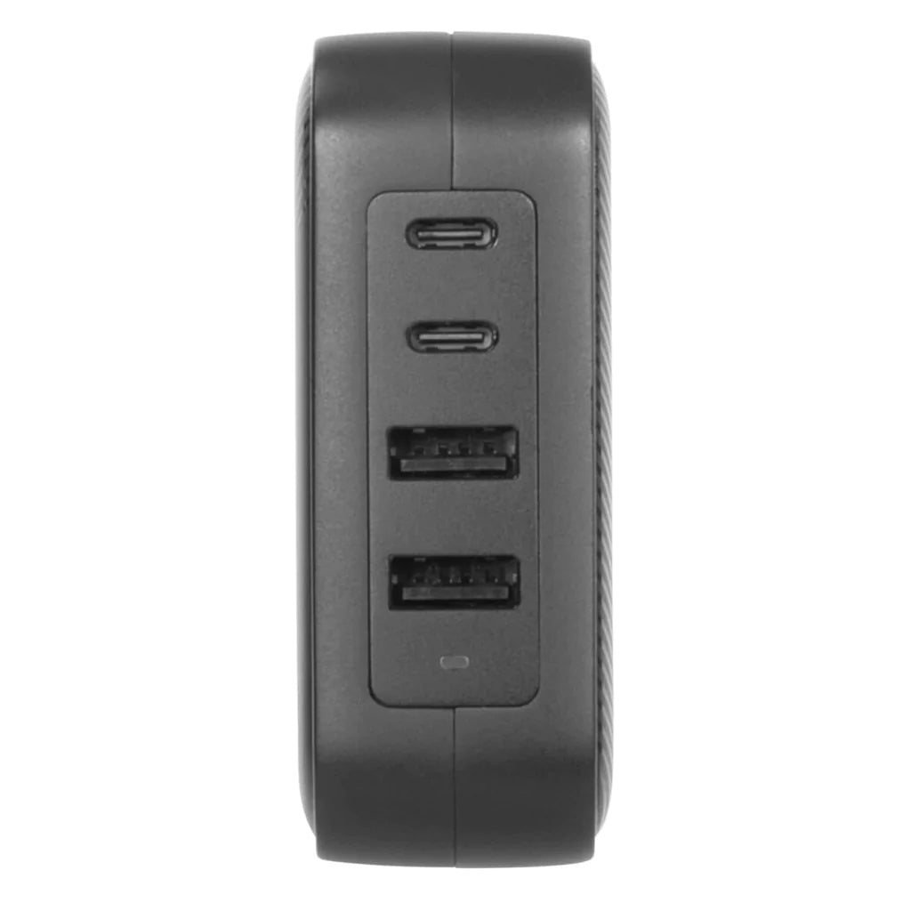 Targus APA109GL Chargeur Universel Secteur Charge Rapide, 2 Ports USB-A et 2 Ports USB-C, Noir
